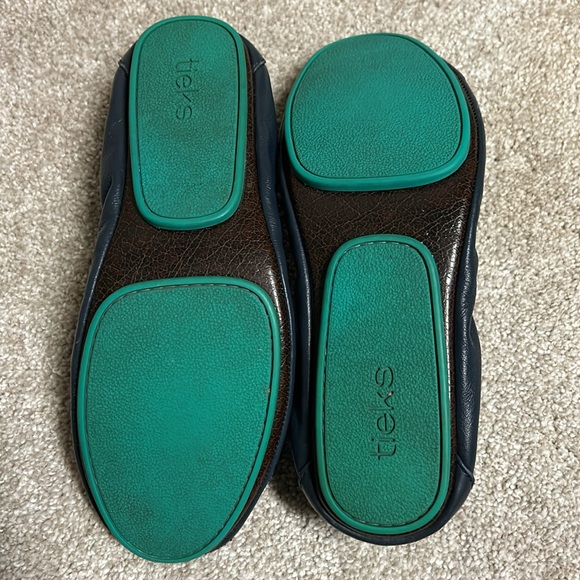 TIEKS Navy Blue Ballet Flats, Size 9, GREAT CONDITION - Picture 7 of 13
